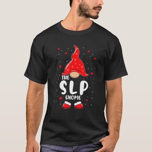 Funny the SLP Gnome Speech Pathologe Va T-Shirt (Vorderseite)
