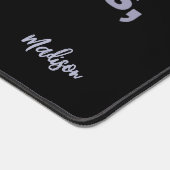 Funny "The Universe" individuelle Name Schreibtischunterlage (Ecke)