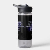 Funny "The Universe" individuelle Name Trinkflasche (Rechts)