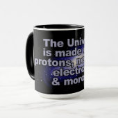 Funny "The Universe"-Tasse Tasse (Vorderseite Links)
