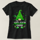 Funny the Welder Gnome Weldering St Patricks Day m T-Shirt (Design vorne)