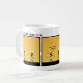 Funny Theater Masken Stickman Tasse - 059 (Vorderseite Links)