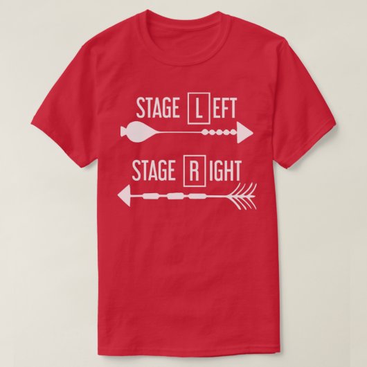 Funny Theater Nerd Geschenk Schauspieltheater T-Shirt (Design vorne)