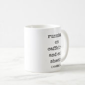 Funny Theater Tech Manager Director Humor Quote Kaffeetasse (VorderseiteRechts)