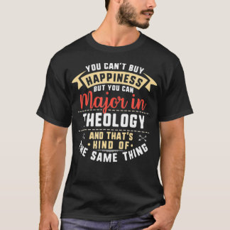 Funny Theology Major Student Abschluss Gift Coll T-Shirt