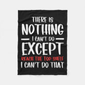 Funny There Is Nothing I Can't Do Except Reach The Fleecedecke (Vorderseite)