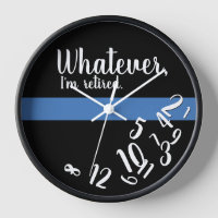 Funny Thin Blue Line Polizeidirektor - Einstellung