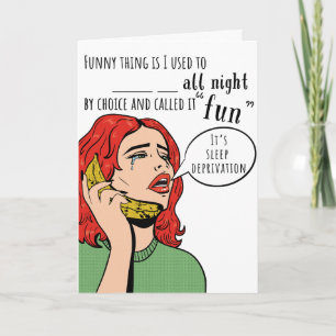 Funny Thing ist ... - Funny Mother's Day Card Karte