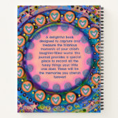 Funny Things, die mein Kind benutzerdefinierte Zei Notizblock (Rückseite)