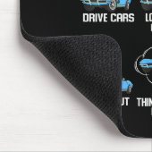 Funny Things I Do In My Spare Time Enthusiast Car Mousepad (Ecke)