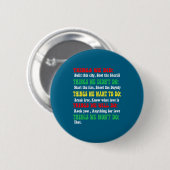 Funny Things We Did Built This City Shot The Sheri Button (Vorne & Hinten)