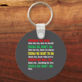 Funny Things We Did Built This City Shot The Sheri Schlüsselanhänger (Vorderseite)