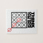 Funny Think außerhalb der Box Puzzle (Horizontal)