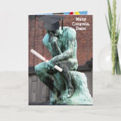 Funny Thinker Abschluss Karte (Vorderseite)