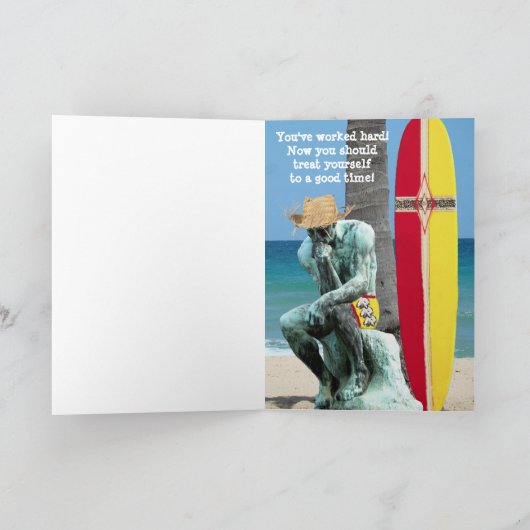 Funny Thinker Abschluss Karte (Innenseite)