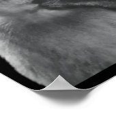 Funny Thinking Monkey Meme Curious Ape Brainrot Poster (Ecke)