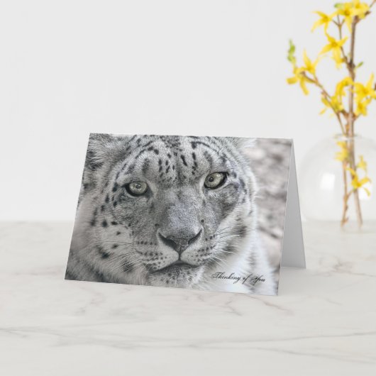 Funny Thinking You Card Hungerfestungen Karte (Gelbe Blume)