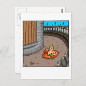 Funny Thinking you Postcard Postkarte (Vorne/Hinten)