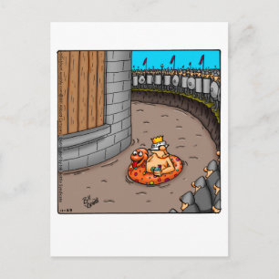 Funny Thinking you Postcard Postkarte