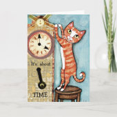 Funny Thinking your Greeting Card - Custom Karte (Vorderseite)