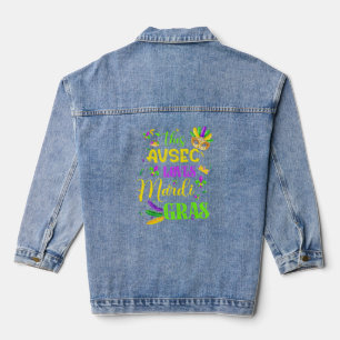 Funny This Avsec Lieben Mardi Gras Festival Parco Jeansjacke