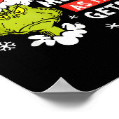 Funny This Is As Merry As It Gets Christmas, Sarca Poster (Ecke)