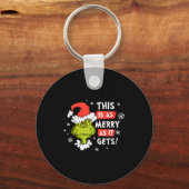 Funny This Is As Merry As It Gets Christmas, Sarca Schlüsselanhänger (Vorderseite)