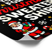 Funny This Is My It’s Too Hot For Ugly Christmas S Poster (Ecke)