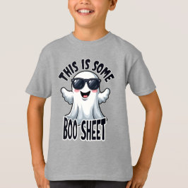 Funny 'This is some boo sheet' Cooles Ghost Hallow T-Shirt
