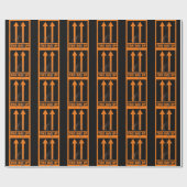 Funny "This way up"-Zeichen Geschenkpapier (Flach)