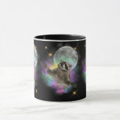 Funny Three Raccoons Tasse (Zentrum)