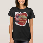 Funny Thriller Reader Retro Snarky Hausfrau T-Shirt (Vorderseite)
