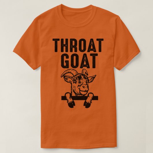 Funny throat goat Lover T-Shirt (Design vorne)