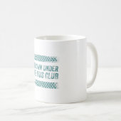 Funny Thrown unter Busspende Unbeschäftigter Busfa Kaffeetasse (VorderseiteRechts)