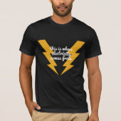 Funny Thunder and Lightning Shirt | BaumwollT - Sh (Vorderseite)