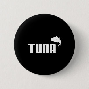 Funny Thunfisch Roter Thun Tiefseefischerei Gesche Button