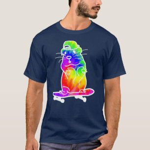 Funny TieDye Hamster Guinea Schwein T-Shirt
