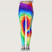 Funny TieDye No Rainbows wurden gequält ... Leggings (Vorderseite)