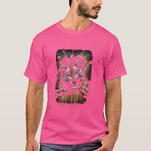 Funny Tiger Animal Lover Grafische Kunst Niedlich  T-Shirt