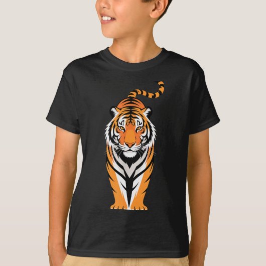 Funny Tiger Art For Men Women Boys Girls Animal Ti T-Shirt (Vorderseite)