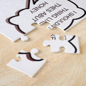 Funny Tiger & Bunny Dilemma - Süße Tier Comic De Puzzle (Seite)