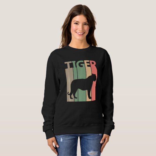Funny Tiger Costume Sweatshirt (Vorne ganz)