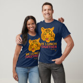 Funny Tiger Lunch Einzigartiges, individuell anpas T-Shirt (Unisex)