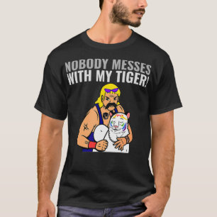 Funny Tiger mit Papa King of the Dschungel Eotic T-Shirt
