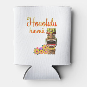 Funny Tiki Honolulu Hawaii Dosenkühler