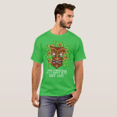 Funny Tiki Mask Custom Text Shirts & Jacken (Vorne ganz)