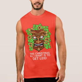 Funny Tiki Mask Custom Text Shirts & Jacken