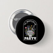 Funny Til' Death Do Uns Junggeselinnen-Abschied Br Button (Vorne & Hinten)