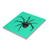 Funny Tile Spider Tile Black Widow - Farben auswäh Fliese (Seite)