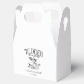 Funny Till Death Do us Party Gastgeschenk Hochzeit Geschenkschachtel (Geöffnet)